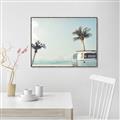 Picture of Beach Van II  _GroupedProduct_Rectangle_Landscape_Photography _GroupedProduct_Rectangle_Landscape_Canvas_Framed_