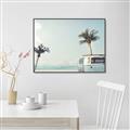Picture of Beach Van II  _GroupedProduct_Rectangle_Landscape_Photography _GroupedProduct_Rectangle_Landscape_Canvas_Framed_