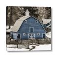 Picture of Blue Barn  _GroupedProduct_Square_Photography _GroupedProduct_Square_Canvas_