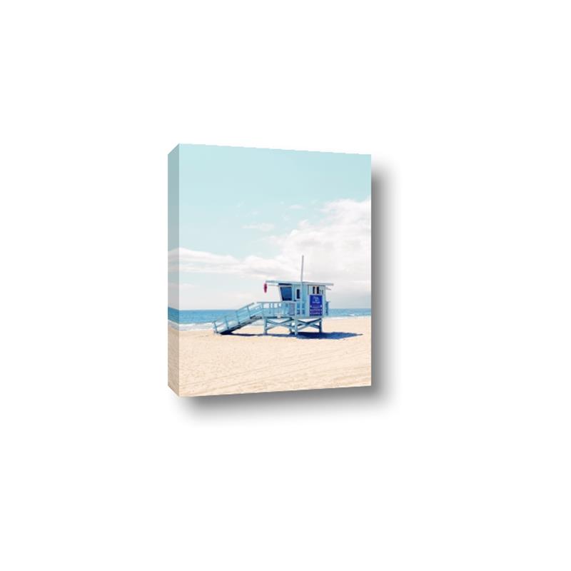 Picture of Blue Beach Day  _GroupedProduct_Rectangle_Portrait_Photography _GroupedProduct_Rectangle_Portrait_Canvas_