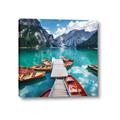 Picture of Boats on Lake _GroupedProduct_Square_Photography _GroupedProduct_Square_Canvas_
