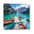 Picture of Boats on Lake _GroupedProduct_Square_Photography _GroupedProduct_Square_Canvas_