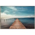 Picture of Blissfull Dock _GroupedProduct_Rectangle_Landscape_Photography _GroupedProduct_Rectangle_Landscape_Canvas_Framed_