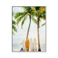 Picture of Boards on the Beach _GroupedProduct_Rectangle_Portrait_Photography _GroupedProduct_Rectangle_Portrait_Canvas_Framed_