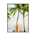 Picture of Boards on the Beach _GroupedProduct_Rectangle_Portrait_Photography _GroupedProduct_Rectangle_Portrait_Canvas_Framed_