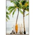 Picture of Boards on the Beach _GroupedProduct_Rectangle_Portrait_Photography _GroupedProduct_Rectangle_Portrait_Canvas_Framed_