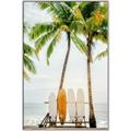 Picture of Boards on the Beach _GroupedProduct_Rectangle_Portrait_Photography _GroupedProduct_Rectangle_Portrait_Canvas_Framed_
