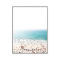 Picture of Busy Beach I _GroupedProduct_Rectangle_Portrait_Photography _GroupedProduct_Rectangle_Portrait_Canvas_Framed_