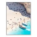 Picture of Busy Beach II _GroupedProduct_Rectangle_Portrait_Photography _GroupedProduct_Rectangle_Portrait_Canvas_Framed_