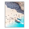 Picture of Busy Beach II _GroupedProduct_Rectangle_Portrait_Photography _GroupedProduct_Rectangle_Portrait_Canvas_Framed_