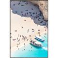 Picture of Busy Beach II _GroupedProduct_Rectangle_Portrait_Photography _GroupedProduct_Rectangle_Portrait_Canvas_Framed_