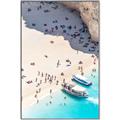 Picture of Busy Beach II _GroupedProduct_Rectangle_Portrait_Photography _GroupedProduct_Rectangle_Portrait_Canvas_Framed_