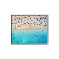 Picture of Busy Beach III _GroupedProduct_Rectangle_Landscape_Photography _GroupedProduct_Rectangle_Landscape_Canvas_Framed_