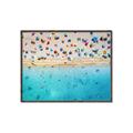 Picture of Busy Beach III _GroupedProduct_Rectangle_Landscape_Photography _GroupedProduct_Rectangle_Landscape_Canvas_Framed_
