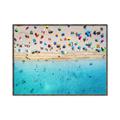 Picture of Busy Beach III _GroupedProduct_Rectangle_Landscape_Photography _GroupedProduct_Rectangle_Landscape_Canvas_Framed_