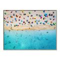 Picture of Busy Beach III _GroupedProduct_Rectangle_Landscape_Photography _GroupedProduct_Rectangle_Landscape_Canvas_Framed_