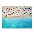 Picture of Busy Beach III _GroupedProduct_Rectangle_Landscape_Photography _GroupedProduct_Rectangle_Landscape_Canvas_Framed_
