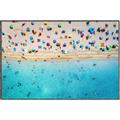 Picture of Busy Beach III _GroupedProduct_Rectangle_Landscape_Photography _GroupedProduct_Rectangle_Landscape_Canvas_Framed_