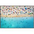 Picture of Busy Beach III _GroupedProduct_Rectangle_Landscape_Photography _GroupedProduct_Rectangle_Landscape_Canvas_Framed_