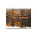 Picture of Cabin in the Woods  _GroupedProduct_Rectangle_Landscape_Canvas_Framed_