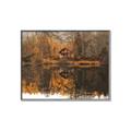 Picture of Cabin in the Woods  _GroupedProduct_Rectangle_Landscape_Canvas_Framed_