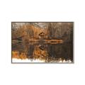 Picture of Cabin in the Woods  _GroupedProduct_Rectangle_Landscape_Canvas_Framed_
