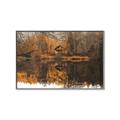 Picture of Cabin in the Woods  _GroupedProduct_Rectangle_Landscape_Canvas_Framed_