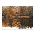 Picture of Cabin in the Woods  _GroupedProduct_Rectangle_Landscape_Canvas_Framed_