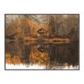 Picture of Cabin in the Woods  _GroupedProduct_Rectangle_Landscape_Canvas_Framed_
