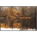 Picture of Cabin in the Woods  _GroupedProduct_Rectangle_Landscape_Canvas_Framed_