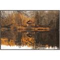 Picture of Cabin in the Woods  _GroupedProduct_Rectangle_Landscape_Canvas_Framed_