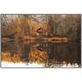 Picture of Cabin in the Woods  _GroupedProduct_Rectangle_Landscape_Canvas_Framed_
