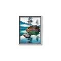 Picture of Crystal Clear Waters  _GroupedProduct_Rectangle_Portrait_Photography _GroupedProduct_Rectangle_Portrait_Canvas_Framed_