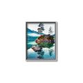Picture of Crystal Clear Waters  _GroupedProduct_Rectangle_Portrait_Photography _GroupedProduct_Rectangle_Portrait_Canvas_Framed_