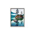 Picture of Crystal Clear Waters  _GroupedProduct_Rectangle_Portrait_Photography _GroupedProduct_Rectangle_Portrait_Canvas_Framed_