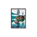 Picture of Crystal Clear Waters  _GroupedProduct_Rectangle_Portrait_Photography _GroupedProduct_Rectangle_Portrait_Canvas_Framed_