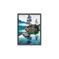 Picture of Crystal Clear Waters  _GroupedProduct_Rectangle_Portrait_Photography _GroupedProduct_Rectangle_Portrait_Canvas_Framed_