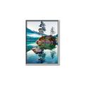 Picture of Crystal Clear Waters  _GroupedProduct_Rectangle_Portrait_Photography _GroupedProduct_Rectangle_Portrait_Canvas_Framed_