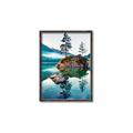 Picture of Crystal Clear Waters  _GroupedProduct_Rectangle_Portrait_Photography _GroupedProduct_Rectangle_Portrait_Canvas_Framed_