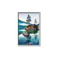 Picture of Crystal Clear Waters  _GroupedProduct_Rectangle_Portrait_Photography _GroupedProduct_Rectangle_Portrait_Canvas_Framed_