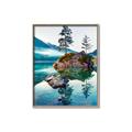 Picture of Crystal Clear Waters  _GroupedProduct_Rectangle_Portrait_Photography _GroupedProduct_Rectangle_Portrait_Canvas_Framed_