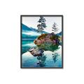 Picture of Crystal Clear Waters  _GroupedProduct_Rectangle_Portrait_Photography _GroupedProduct_Rectangle_Portrait_Canvas_Framed_