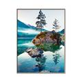 Picture of Crystal Clear Waters  _GroupedProduct_Rectangle_Portrait_Photography _GroupedProduct_Rectangle_Portrait_Canvas_Framed_