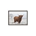 Picture of Cookie, the Cow  _GroupedProduct_Rectangle_Landscape_Photography _GroupedProduct_Rectangle_Landscape_Canvas_Framed_