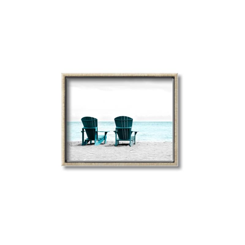 Picture of Deck Chairs  _GroupedProduct_Rectangle_Landscape_Photography _GroupedProduct_Rectangle_Landscape_Canvas_Framed_