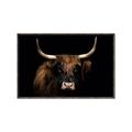 Picture of Dixie, the Bull   _GroupedProduct_Rectangle_Landscape_Photography _GroupedProduct_Rectangle_Landscape_Canvas_Framed_