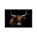 Picture of Dixie, the Bull   _GroupedProduct_Rectangle_Landscape_Photography _GroupedProduct_Rectangle_Landscape_Canvas_Framed_