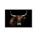 Picture of Dixie, the Bull   _GroupedProduct_Rectangle_Landscape_Photography _GroupedProduct_Rectangle_Landscape_Canvas_Framed_