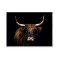 Picture of Dixie, the Bull   _GroupedProduct_Rectangle_Landscape_Photography _GroupedProduct_Rectangle_Landscape_Canvas_Framed_