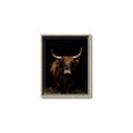 Picture of Dixie, the Bull II _GroupedProduct_Rectangle_Portrait_Photography _GroupedProduct_Rectangle_Portrait_Canvas_Framed_